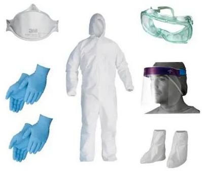 PPE Kit, for Safety Use, Size : Standard