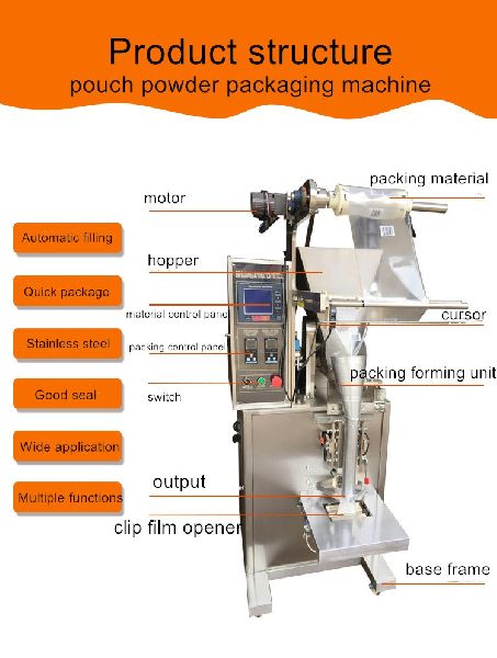 automatic powder packaging machine