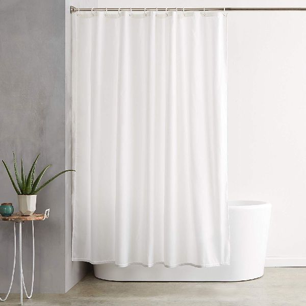 Polyester Plain Shower Curtains, Technics : Machine Made