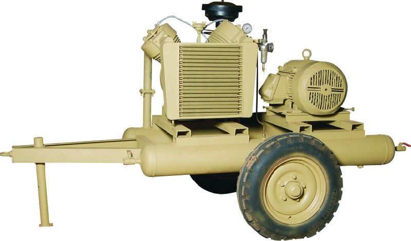 Kulmec Motor Mounted Air Compressor
