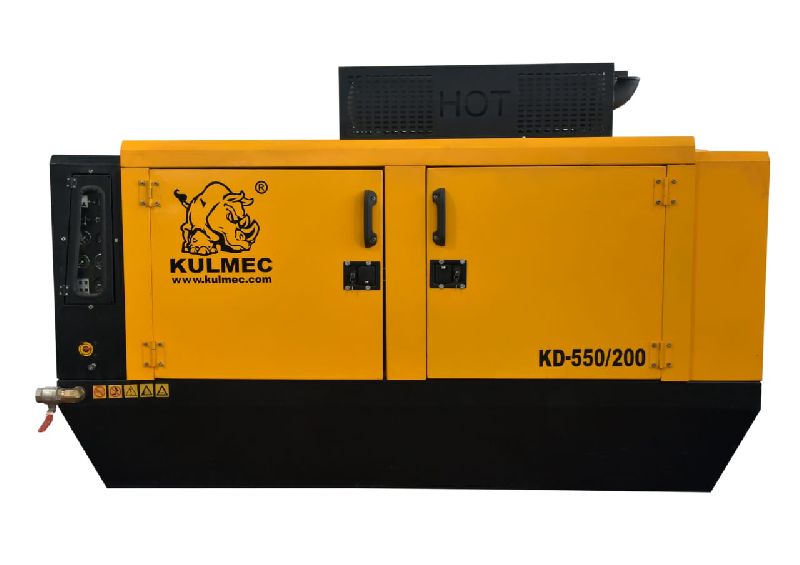 Kulmec Portable &amp; Stationary Diesel Engine Drive Screw Air Compressor 450 CFM - 650 CFM
