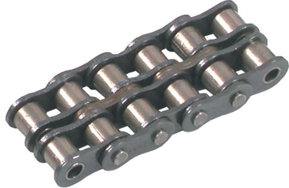 Stainless Steel Double Strand Roller Chain, Certification : ISI Certified