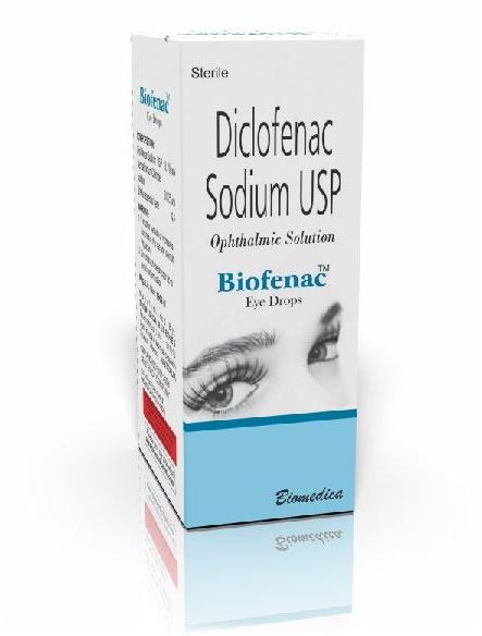 Biofenac Diclofenac Eye Drops, for Hospital, Form : Liquid