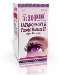 Latanoprost & Timolol Maleate Eye Drops, Form : Liquid