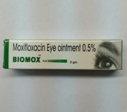 Moxifloxacin 0.5% Eye Ointment, Packaging Size : 5gm