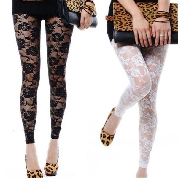 Lace Leggings, Size : 30, Length : Standard Length at Best Price in ...