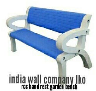 Rectangular Polished RCC Precast Bench, for Garden, Pattern : Plain