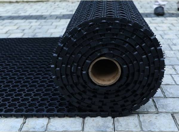 O Ring Rubber Mat Roll, for Home, Hotel, Office, Size : 1 X 7.5 Mtr