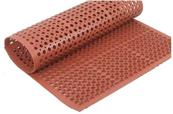 Rubber Teracotta Ramp Mat, Size : 90 x 150 cm