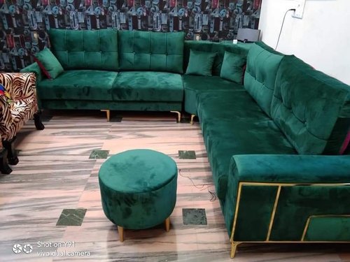 L Shaped Sofa Set, for In Living Room, Feature : Accurate Dimension