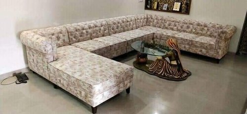 Wooden U Shaped Sofa Set, Seating Capacity : 1-5 Person