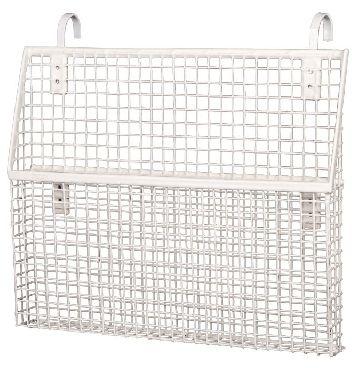 Metal CT Scan Report Basket, Color : White