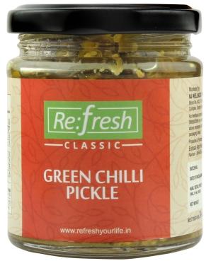 Refresh Green Chilli Pickle