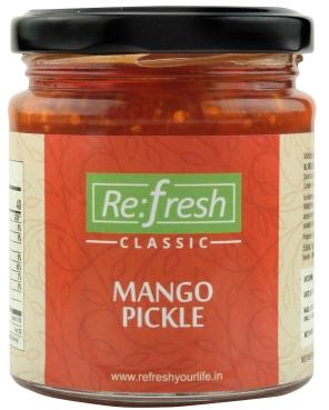 Refresh Mango Pickle, Packaging Type : 200gm