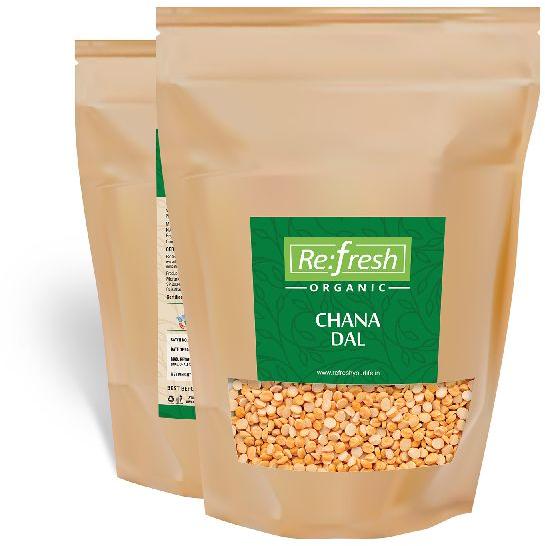 Refresh Organic Chana Dal, Certification : FSSAI