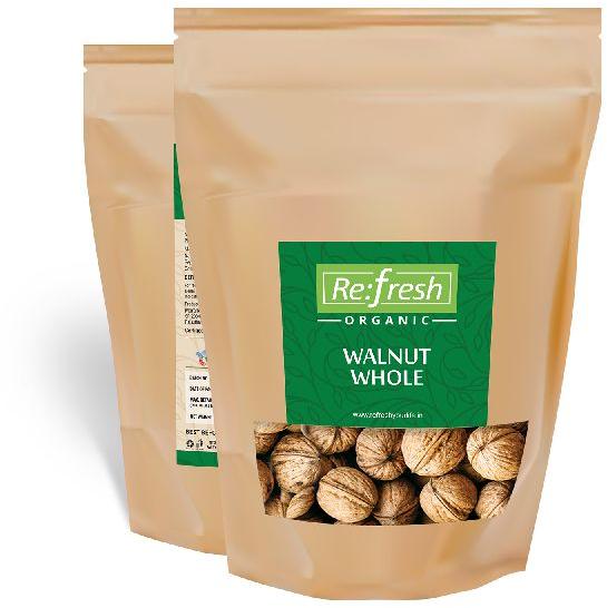 Refresh Organic Walnut Whole, Certification : FSSAI Certified