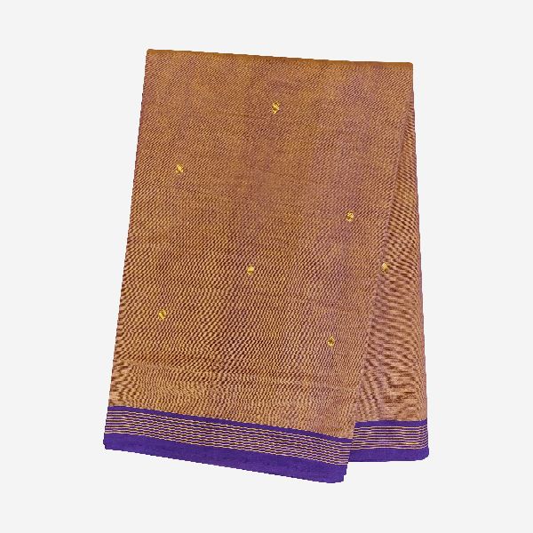 Formal Wear Border GiTAGGED Udupi Goldenrod with Butta Pure Cotton Saree,  Without blouse piece, 5.5 m (separate blouse piece) at best price in  Bengaluru