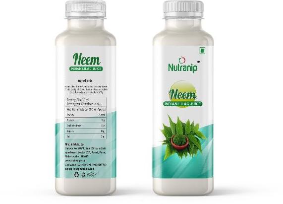 Aseptic & Preservative Free Neem Juice, Packaging Type : Bottle