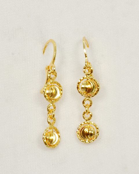 Fancy Copper Crystal Ball Earring, Feature : Alluring Look, Corrosion Proof, Fine Finishing, Good Quality