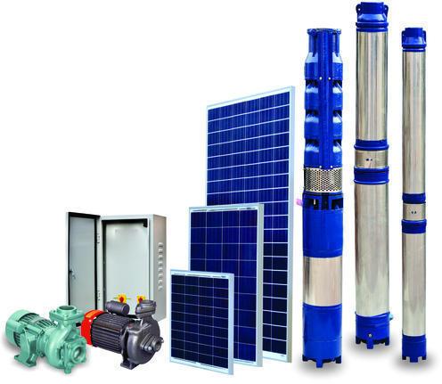 High Pressure 5 HP AC Solar Pump, for Submersible, Agriculture, Voltage : 380