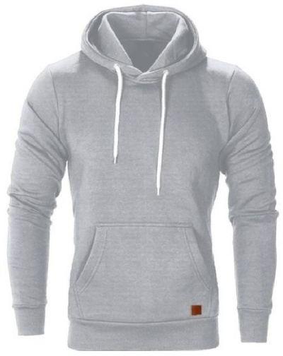 Plain Cotton mens hoodies, Size : Multi Size (Customized)