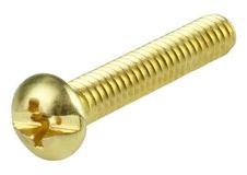 Brass Pan Combination Machine Screws, Size : Standard