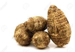 Natural Fresh Taro Root, for Cooking, Purity : 99%