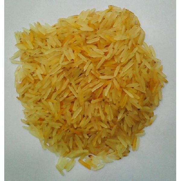 Organic Hard Golden Sella Basmati Rice, Packaging Size : 5-25 Kg