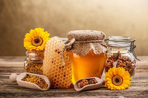 Floral Honey, for Clinical, Cosmetics, Foods, Gifting, Medicines, Personal, Taste : Sweet