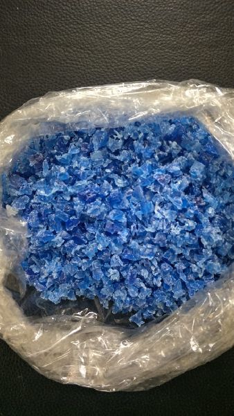 Plastic Bottles Blue PET Flakes, for Recycling, Style : Hot Washed