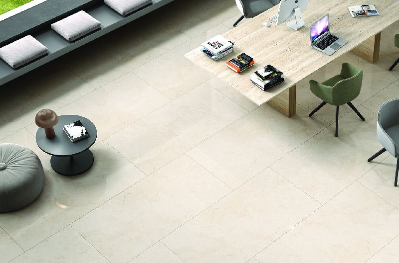 Rectangular 800x1600 Mexicana Porcelain Slab Tiles, Color : Creamy