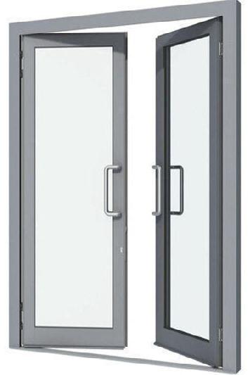 Hinged Polished Aluminium Window, For Home, Office, Restaurant