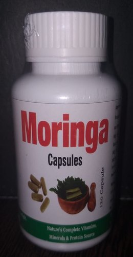 Moringa Capsules, Packaging Type : Plastic Container