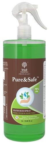 Khadi Essentials Pure & Safe 70% Alcohol Easy To Use Instant Hand Sanitizer