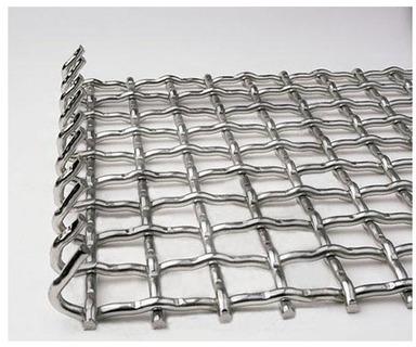 Aluminum Double Crimped Mesh, for Construction, Feature : Corrosion Resistance, Good Quality
