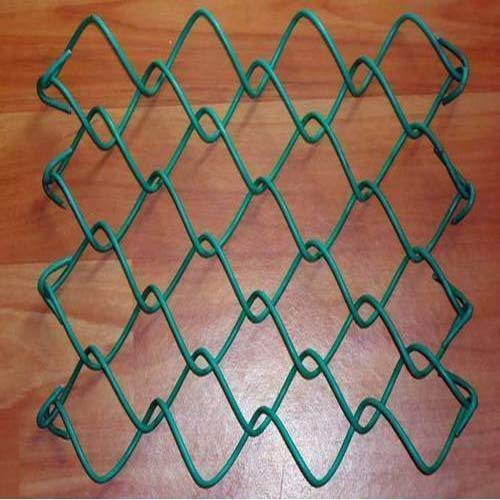 PVC Coated Chain Link Fencing, for Home, Roads, Length : 30-40mtr