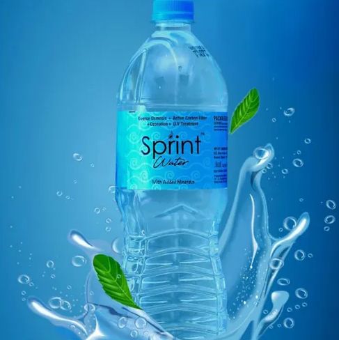 Sprint Packaged Water, Certification : FSSAI Certified