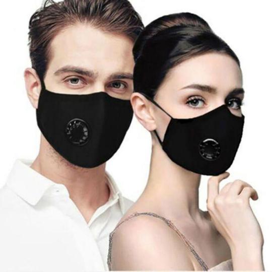 CORONA VIRUS FILTER MASK WITH 5-LAYER ACTIVATED CARBON FILTER
