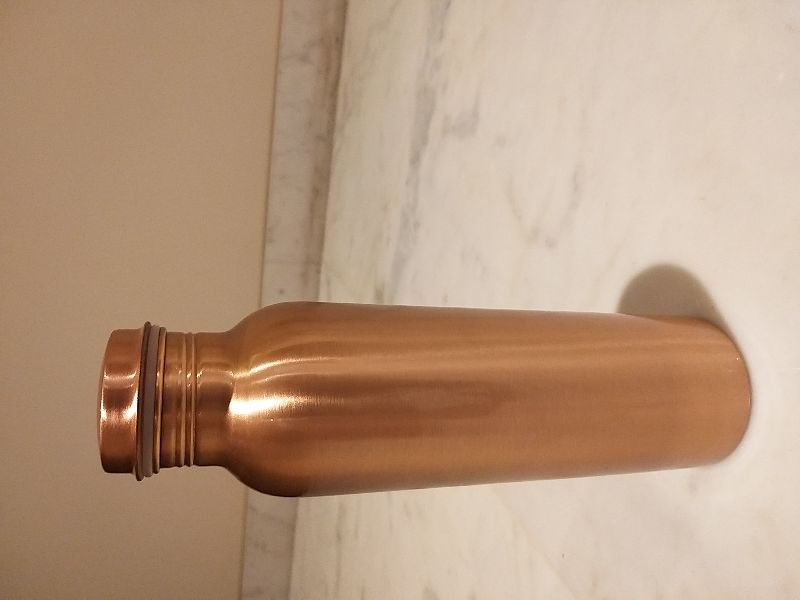 COPPERJAL Plain copper water bottle, Packaging Type : Paper Box