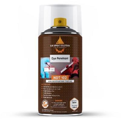 NDT 102 Dye Penetrant Spray, Packaging Type : Tin Can