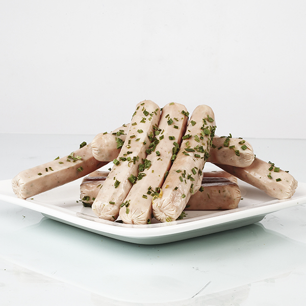 Chicken Sausage with Chives, for Hotel, Restaurant, Pub, Feature : Skinless