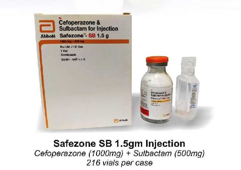 Cefoperazone 3000 mg + Slbactam 1500 mg