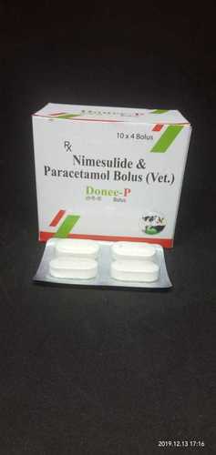 Nimesulide 400 mg+ Parac 1500 mg, for Animals Use