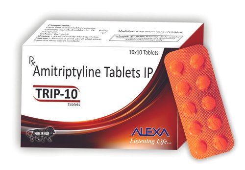 Trip-10 Tablets, Packaging Type : Blister