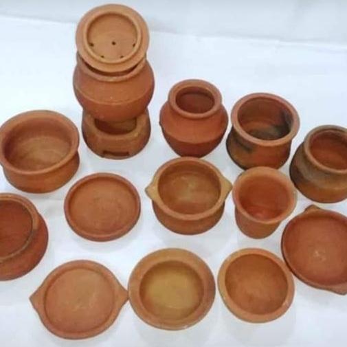 terracotta miniature pots for children
