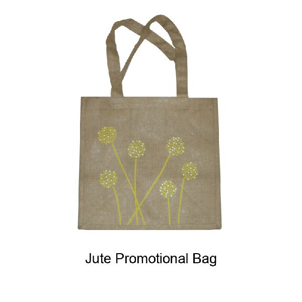 JUTE PROMOTIONAL BAG ., for Daily Use, Shopping, Style : SELF HANDLE