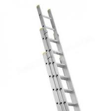 Polished Aluminium Extension Ladder, Feature : Durable, Fine Finishing, Foldable, Heavy Weght Capacity
