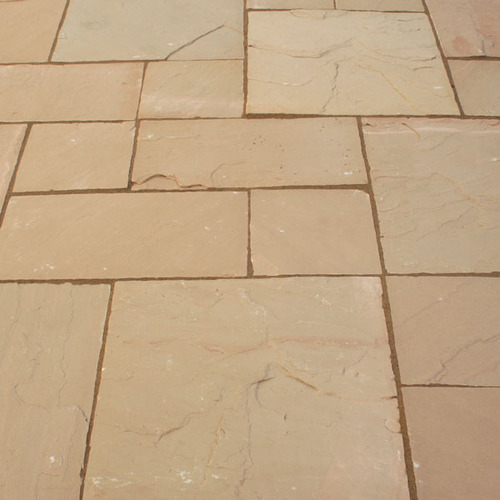 Polished Beige Sandstone Slab, Shape : Rectangular, Square