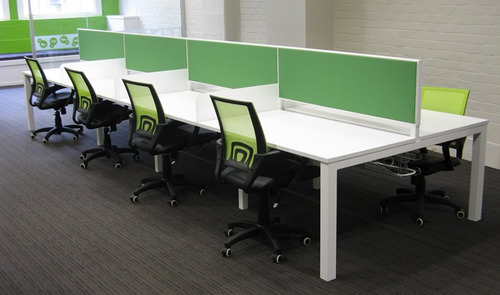 Polished Wood Office Linear Workstation, Feature : Attractive Designs, Crack Resistance, Easy To Place