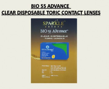 Bio 55 Clear Disposable Toric Contact Lens